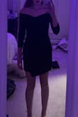 This dress fit me so so well. I've never been more happy to look at myself in a dress than this. It was tight which I love and so very comfortable. Honestly, I didn't want to take it off. :) - Chloe L.
