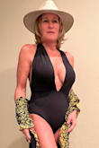 I am very particular about my swimsuits.  The fabric is very soft, comfortable, and flexible while providing excellent coverage.  I feel very sexy in this piece!  This suit provides great coverage when I need something more than my traditional bikini.  This piece is easy to transition from the pool to a night on the town with a great skirt.  Very happy with my purchase and would recommend. - Doug E.