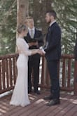 I tried on so many wedding dresses before this. I just knew it was the one when I tried it on. I'm short and didn't have to pay for any alterations. The backless design is just sexy enough but still very elegant. - Candice J.
