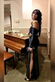 I wore this dress for a wedding, and got many compliments! I added a silver belt and long layered necklace. I felt that the dress needed a belt, It completely upgraded the look! - Rahaf H.