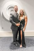 This dress was perfect for the event I wore it to! It fit great and I got multiple compliments! I ordered a size small and medium and the small worked great. The medium was a bit large in the top area. Stretchy material so it had some give! - Hannah J.