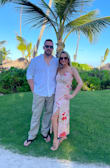 I searched & searched for a wedding guest dress and Im soo glad I came across this one (thanks to my girl friend). This dress was perfect for a destination wedding we had in Dominican Republic. The dress is very pretty & lightweight. The xsmall fit better around the waist but way too tight around my chest. I kept the small even though it was loose fitting around my stomach area. However with the wind blowing on the beach it wasnt as noticeable. If youre having trouble finding that perfect dress for your next destination wedding - stop your search here. You wont be disappointed! - Christina M.