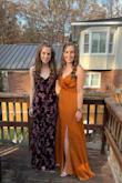 Perfect for a late fall evening wedding. The double layer kept me warm. I loved the fit and the color and detail were even more beautiful than I was expecting. I received a lot of compliments. Beautiful dress. - Virginia B.