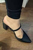 It seems good quality and I really like the style. The shoe fits true to size, however, the strap is way too big for the shoe. - Lucia C.