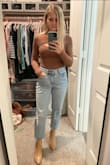 This is a great top that can be dressed up or down. Its really soft and stretchy! - Theresa B.