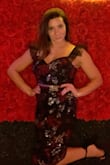 I chose this dress last minute and I'm so glad I did! I received more compliments than I ever have in a dress at a wedding previously. It fit like a glove and was so classy yet fun! Highly recommend wearing this if you want to stand out from the crowd. - Vanessa W.