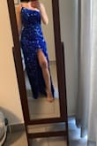 I tried it on and loved it. Still haven't wear it to the event, but I've attached the photo of the first fitting. - Helen P.