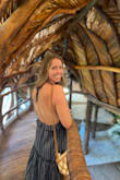 I brought this dress on a trip to Tulum, Mexico and it was perfect! Looks great in pictures and very flattering. - Shannon N.