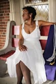 I love the fit and flow of the dress. Classy enough for graduation and casual enough for a walk in the park. Thank you Lulus. - Jacquelle G.