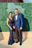 This dress was stunning! Kinda heavy and long on the bottom. I'm 5'3 though. Had to wear heels so it wouldn't drag. Very good material and looks like a very expensive dress. So glad I paid less than $200!! - Jackie A.
