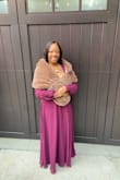My mom suggested I purchase a fur since I was going to an outside wedding in Nov :( . The fur was everything I needed and then some. It kept me warmer than I thought, and you can wear it multiple ways - Tracie A.