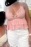 I love this top. It's just enough sexy but if you have bigger boobs, add some tape. You'll be busting out. - Rochelle G.