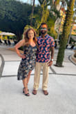 The dress was beautiful, soft, elegant, and really great quality. Deciding on whether to get a small (due to my height) or a medium (due to my bust/hips) is always a challenge. Unless the dress looks super flowy and forgiving, I usually go with a medium and that's what I did for this dress. It did fit nicely/elegantly but it was a bit too tight in the bust and underbust, and slightly the waist, esp sitting down. So if you're petite above the waist, go with your true size, if you're like me, go a size up so you're comfortable at dinner haha. - Raeghan M.