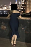 I got this for a wedding in November and it was perfect. Fits just as shown and the pieces on the arms stayed in place all night for dancing!! Super flattering and thick material. I was getting compliments all night! - Victoria V.