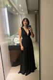 I loved using this dress, and with the help of some boob and clothing tape, the girls stayed in place. It ran a bit too long for my height, I kept tripping even with high heels, but everything else fit fine. - Monica A.