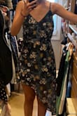 I bought an S because I'm always an S but it was very big!! I had to send it to a taylor so that I could wear it to a wedding. Is really beautiful so I didn't want to return it but sad because it's not the same as the one I bought. - Trinidad G.