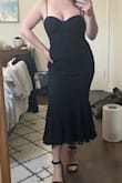 Loved this dress!! The only thing I'd change is to add some padding to the bustier part. But otherwise details are stunning. - Emily P.