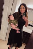 Wore this dress to a wedding eight weeks postpartum and fit perfectly! I was looking for something less form fitting and this nails it! I paired with an ankle bootie and had received many compliments. Easily worn at all types of events, can be dressed up or down. - Kelli Y.