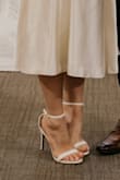 I loved these simple white heels! They were true to size and comfortable. I wore them for many wedding events and even ended up wearing them on my wedding day. I would definitely recommend! - Hailey K.