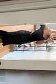I bought this dress for an all black wedding. It fit like a glove. Classy with the length but still sexy and form flattering! I love it! - Kelly Q.