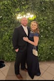 Loved this dress! Fit perfectly except for the length. It was incredibly long but I'm 5'4. I wore a sticky bra as no built-ins. It was tight around the rib cage area when clasped but the large was too big. Super perfect for a formal wedding. - Jamey L.