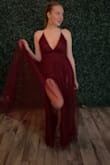 I wore this dress to an Autumn Ball and it was phenomenal. It fit perfectly and the fabric was so beautiful. I got so many compliments. Length is perfect but if you are on the shorter side you may want to do higher heels. Overall the dress was absolutely stunning and soo lovely - Karoline H.