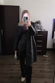 I normally am a medium in tops but decided to go with a small and thankful I did. The small is a little tight putting it on but its perfect once it's on. If I had gotten a medium it would have been too loose and wouldn't have looked right. Super cute, super comfortable, surprisingly insulated! I was shocked at how well it kept me warm without my jacket on! The hardest part was finding a bralette to wear underneath but just go to Target and get one of their basic $7 bralette and it looks great! - Rachel L.