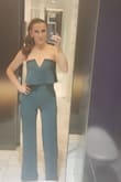 Great for a date night.  Wore well. Stretchy. Only issue was unzipping for the restroom. Could not zip it up myself and could not pull it down without unzipping. - Rebecca G.