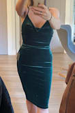 Love this dress. Fits true to size. No need for a bra it hold me in well and I need a bit of help :) love it! - Natasha T.