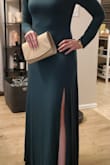 I wore this to a wintertime gala and really liked it. While the dress itself is quite simple, it can be easily dressed up with accessories. It does run long, though I did swing dance in it with flat shoes and had minimal issues. Very comfortable dress for classier occasions! - Melissa A.