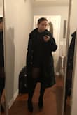 I feel fabulous in this coat. It's super soft and warm. I was worried it would be too long because I'm so short but it actually works! - Anita H.