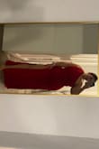 This dress is super nice quality and it is stretchy so there's room to move around. I will say the bust actually fits large. I normally get a L or XL. I got L intending to lose a bit of weight (it's for a wedding) but actually have to get it altered just because I am more heavy set on the bottom so I do have room in the bust. I will say those with a bigger bust will have room but will not be able to wear some sort of sticky bra and or boob tape. The hem is perfect for those maybe 5'5" and taller but with heels, it's okay for me. The neckpiece is also not too tight. Personally, I will not be wearing it with the neckpiece and will be getting it altered but just because it is not my personal style choice. Definitely recommend. this is for a black-tie wedding I am attending and I think it's the perfect fit! Attached are pictures with and without the neckpiece. - Alexa L.