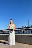Basically I loved it!!! The dress was perfect in all ways when I proved it immediately I loved how I looked wearing it. I was so happy that the measure and the size was perfect, and also to don't have to change anything from my wedding dress - Katherine R.