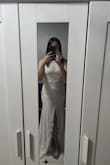 This dress is light-weighted and comfortable to wear! Would highly recommend it for a simple wedding reception. - Felicia L.