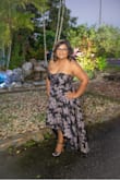 Bought this dress for my birthday party. It is long for us short girls but I had it adjusted. Got many compliments. - Gail R.