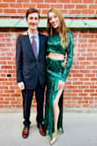 This dress is amazing. I wore it to a wedding and received many compliments. It is the perfect balance of elegance and sexy and hugs in all the right places. It is also super long, which I appreciate. I am tall and with 3-inch boots it almost brushed the ground. It could definitely have a dramatic splay/mermaid effect on a shorter woman. - Erin O.