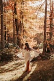 I ordered this dress 5 days before my wedding (after a crisis with my other dress). It fit absolutely PERFECT. No alterations needed and I was absolutely in Love! So comfy and good quality for the price. It was absolute perfection for the vibe of a bohemian fall wedding vibe. - Ashley N.