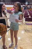 I wore this for an honors ceremony and I thought it was very nice and so cute! It felt a little short in the back so if you're more bottom heavy I would consider sizing up for length. Otherwise, fits beautifully. - Kiley C.