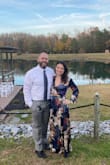 Echoing what other people have said... this dress is wonderful, but the wrap style was a challenge up top.  Had to use double sided tape to keep from flashing the wedding guests haha. - Morgan D.