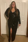 Ordered this at a great price on sale for my company's Christmas party. Fits great! Can't wait to dress it up and wear it. - Kayli H.