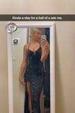 I loveeee this dress! It's so pretty and fits so perfectly. The sequins r so shiny too! - Nicole B.