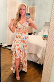 I love this combo! What a beautiful outfit! Feels soft and comfy! - Jen H.