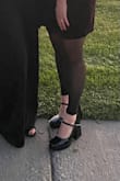 Usually I invest in a good pair of shoes, BUT this chunky look is so trendy I am not sure how long it will stick around, so I went the cheaper route. They were cute, but super clunky and hard to walk in, this may just be the cost of this look with no way around that. I am not sure I will wear again. - Courtney S.