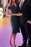This dress is perfection! I was worried it would slide down but it didn't at all. 10/10! - Shannon W.