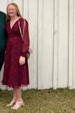 This dress is amazing!!!  Fits true to size and is very flattering!  Perfect for a winter wedding! - Georgette S.