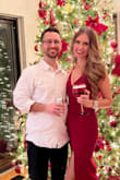 I wore this to a Christmas party and it was so comfortable and I got a lot of compliments on it.  Perfect if you're small busted.  The slit is just the right amount! - Jessica C.