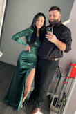 I wore this to a friends wedding!! And oh my oh my!! I got soooo many compliments!!!! It was amazing!!! - Armina E.