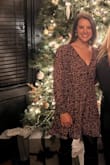 I got so many compliments on this dress! It's simple, flowy and comfortable. You could wear a belt around the waist as it is fairly boxy. - Amanda B.
