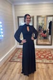 Wore this dress to a wedding recently and received tons of compliments. I usually have a hard time finding dresses that are long enough but this one is perfect and it fits like a glove. Good quality as well. - Stefanie S.