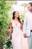 I had a Sarah seven dress that I spent way too much on tailoring. A hurricane canceled my wedding so I last minute replanned for the next day. I ordered this on a whim because I wanted something more comfortable and I ended up choosing this the day of. It fits amazing and washes so easily - Emily R.